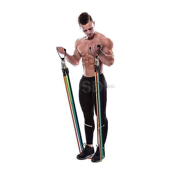 Kit bandas elásticas 13 piezas 180 LB	-1