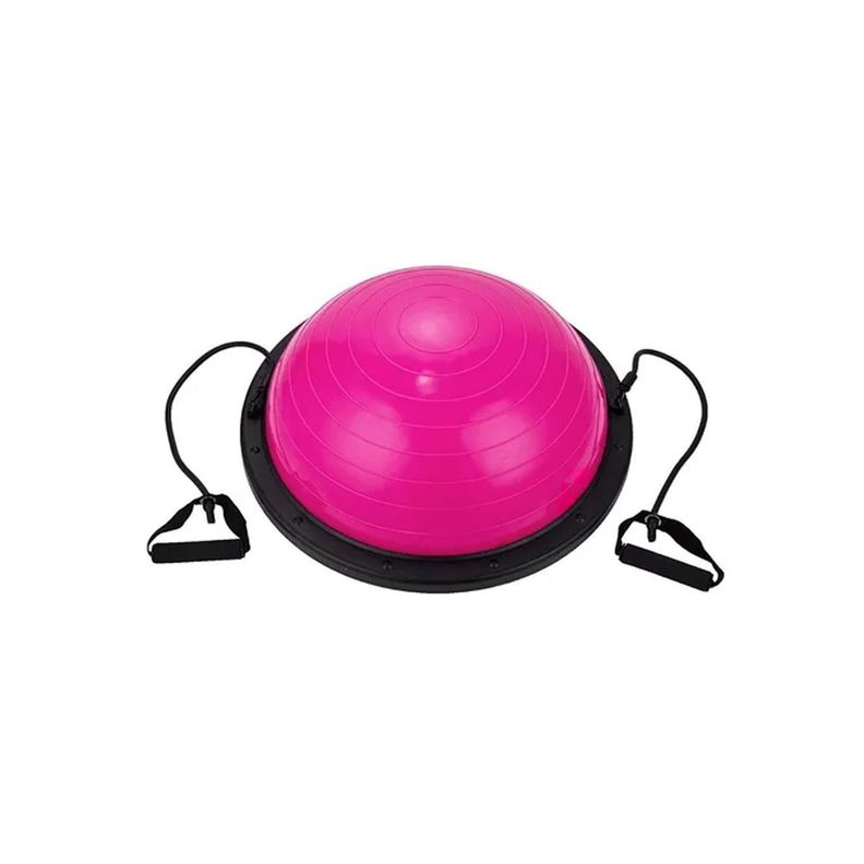 Balón Bosu Yoga De Resistencia 58cm Inflador-2