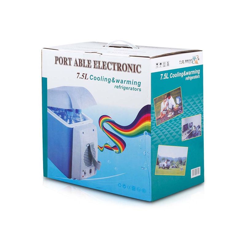 Cooler Para Auto Portátil 12 V Capacidad 7,5 Lts-6