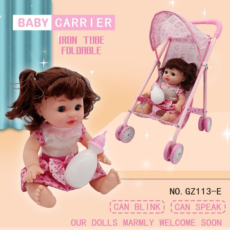 Coche Metálico De Juguete Con Muñeca Incluida-5
