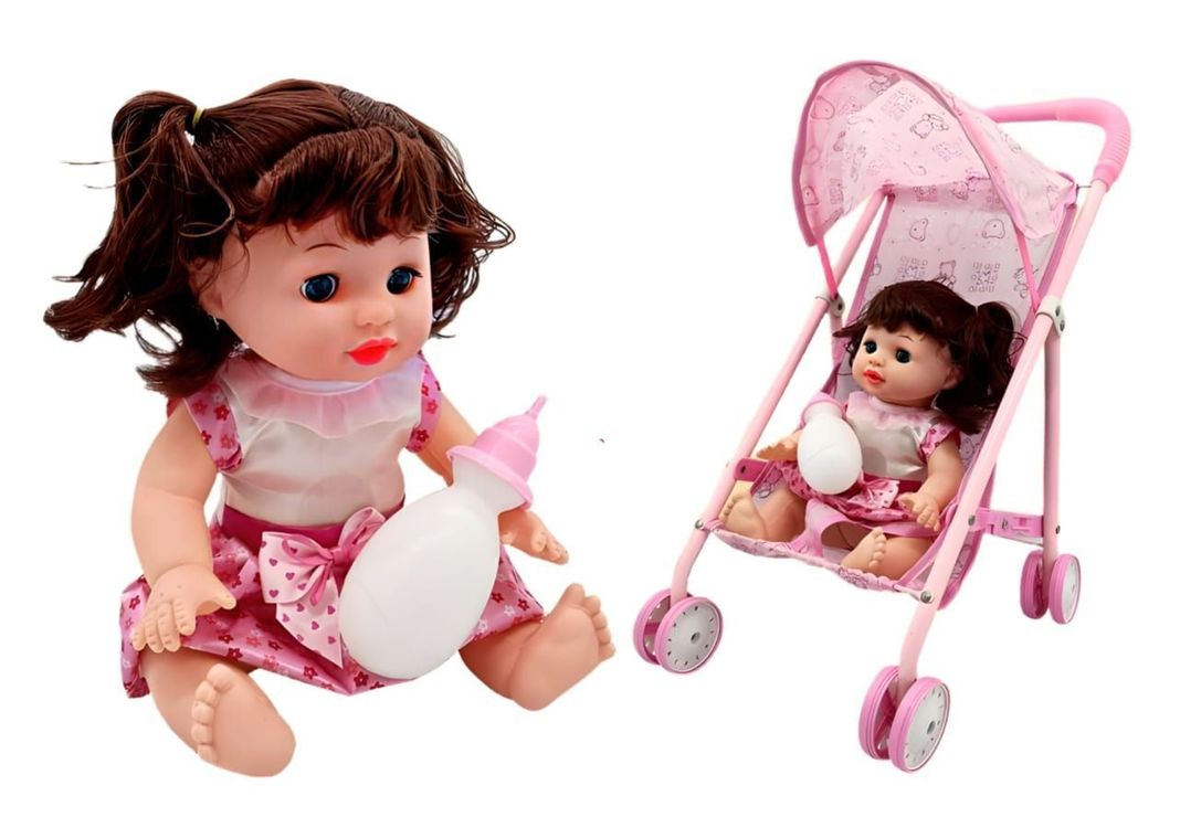 Coche Metálico De Juguete Con Muñeca Incluida-2