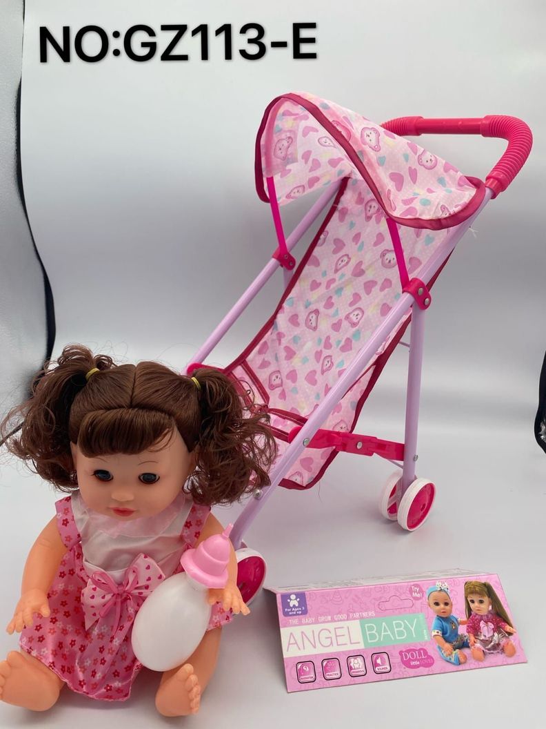 Coche Metálico De Juguete Con Muñeca Incluida-4