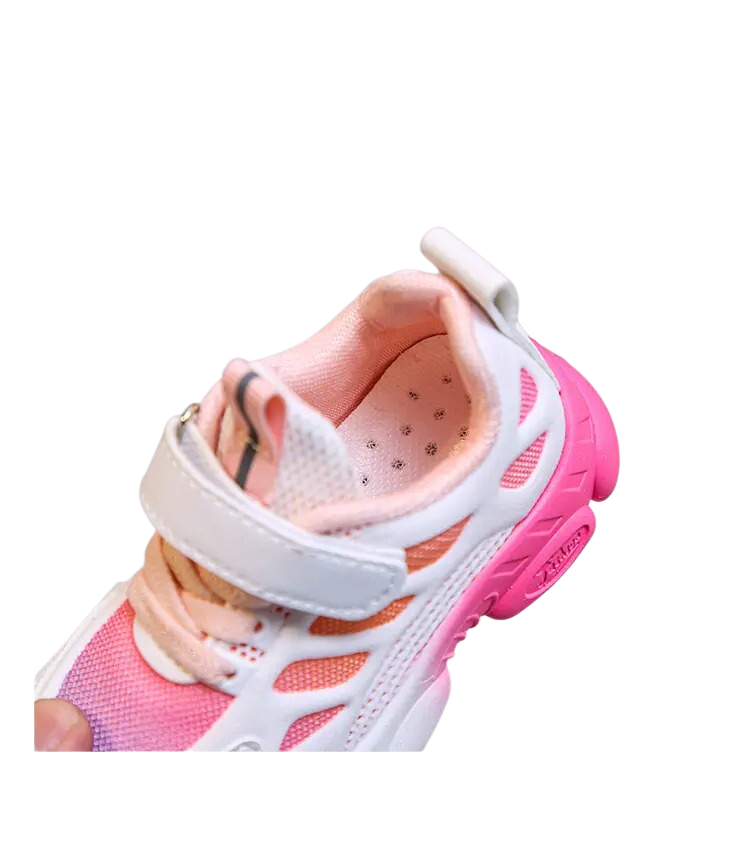Zapatillas Deportivas de niñas rosa-3