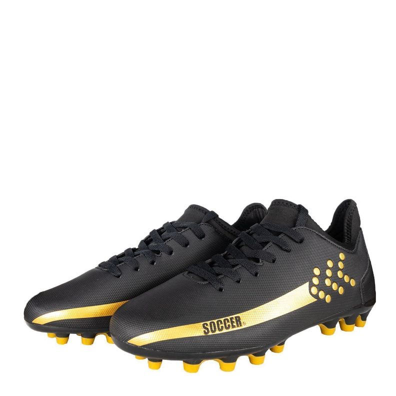 Zapatilla Fútbol PS Color Black Gold-1