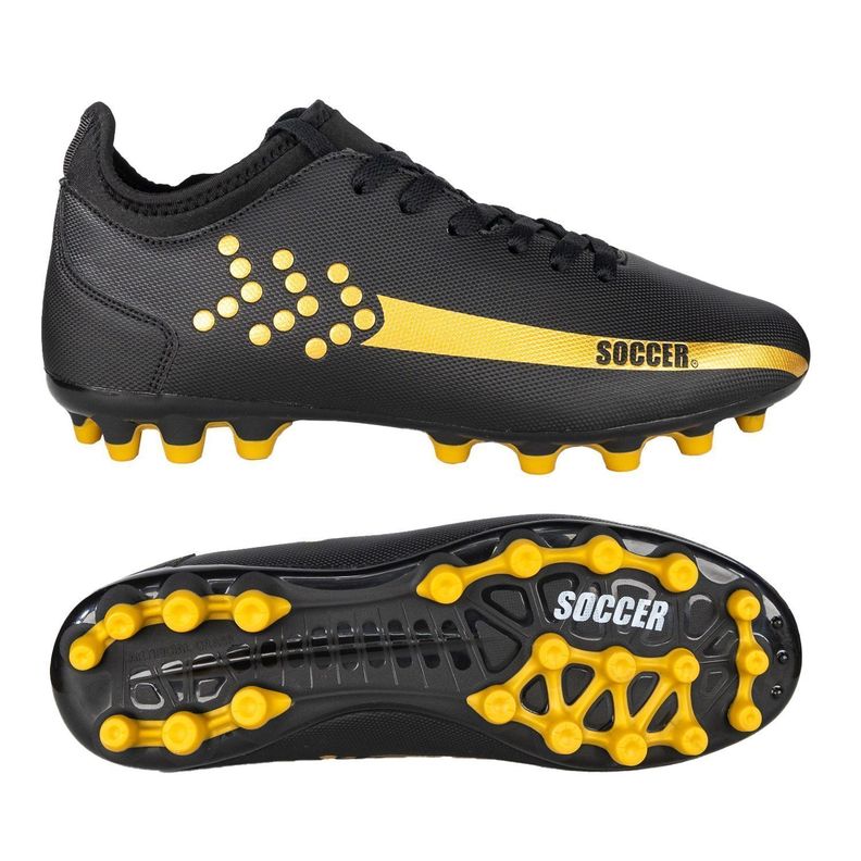 Zapatilla Fútbol PS Color Black Gold-2