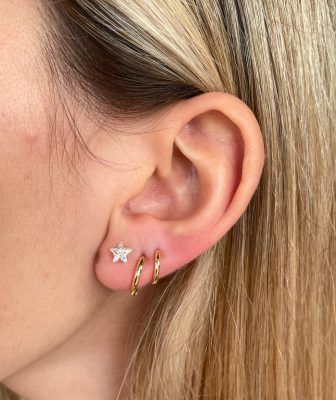 Aros estrella circón PHILIPPA JOYAS-2
