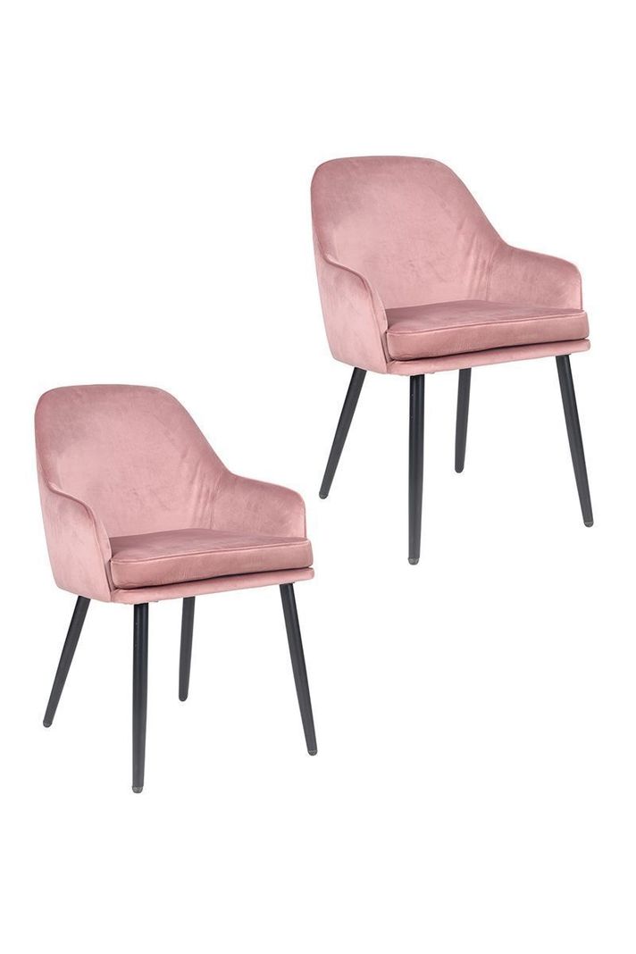 Pack 2 Sillas Comedor Ingrid Rosado-0