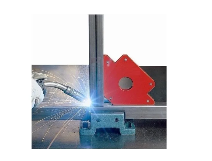 Pack 4 Escuadra Magnética Para Soldar 50 Lbs 110 Mm-2