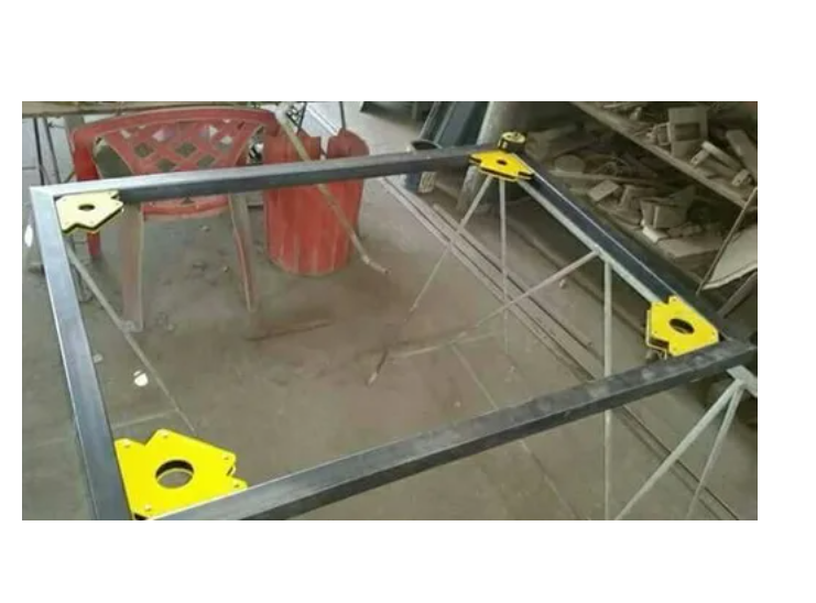 Pack 4 Escuadra Magnética Para Soldar 50 Lbs 110 Mm-3