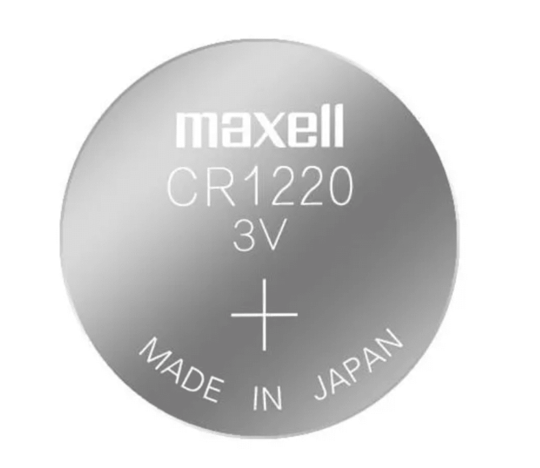 Pila Maxell CR1220 lithium Battery  3V 1 unidad-1