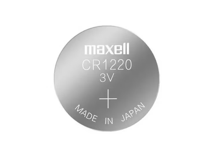 Pila Maxell CR1220 lithium Battery  3V 1 unidad-0