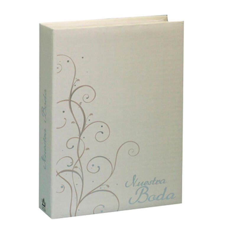 Album estampado nuestra boda. para ensobrar 13x18 cm / 100F-0