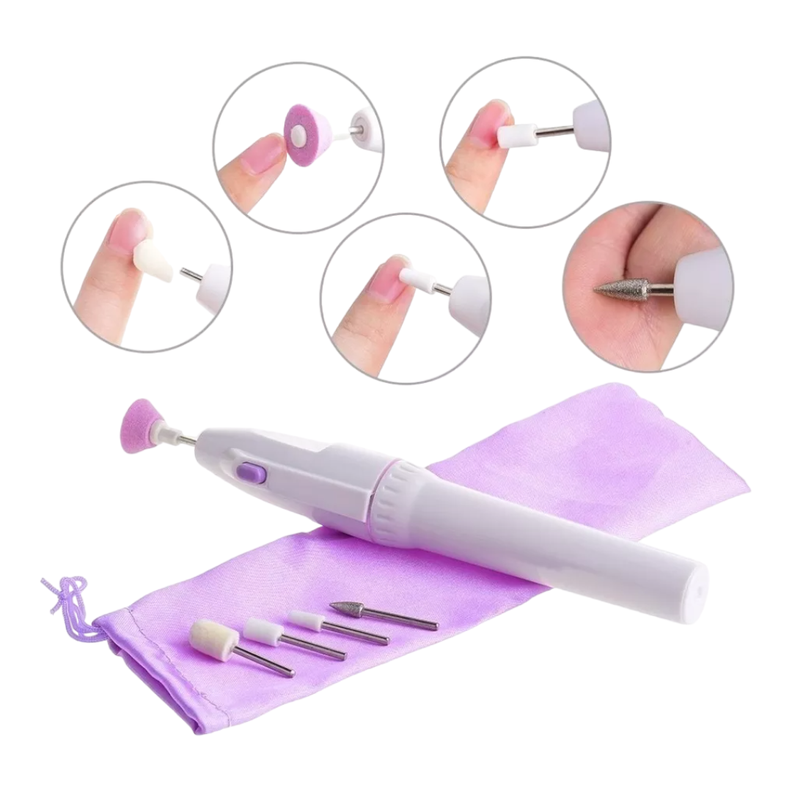 SET MANICURE  5 PZAS SECADOR UÑAS MANICURE AR38 -1