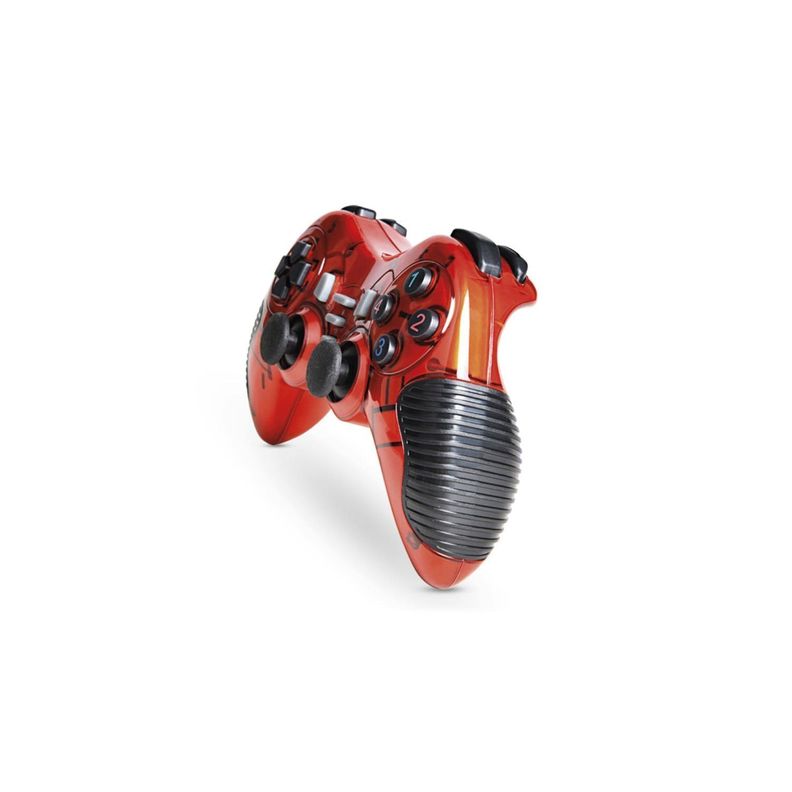 Joystick D-shock Usb Pc Doble Vibración Rojo - Puntostore-1