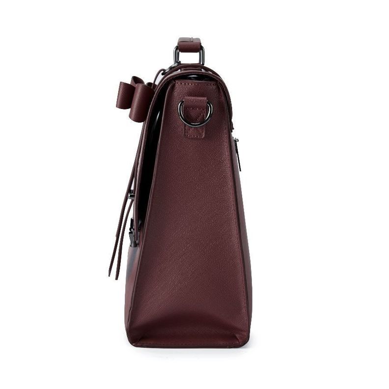 Ecosusi Bolso Maletín WORKS para laptop de hasta 15.6 '' - vino tinto-5