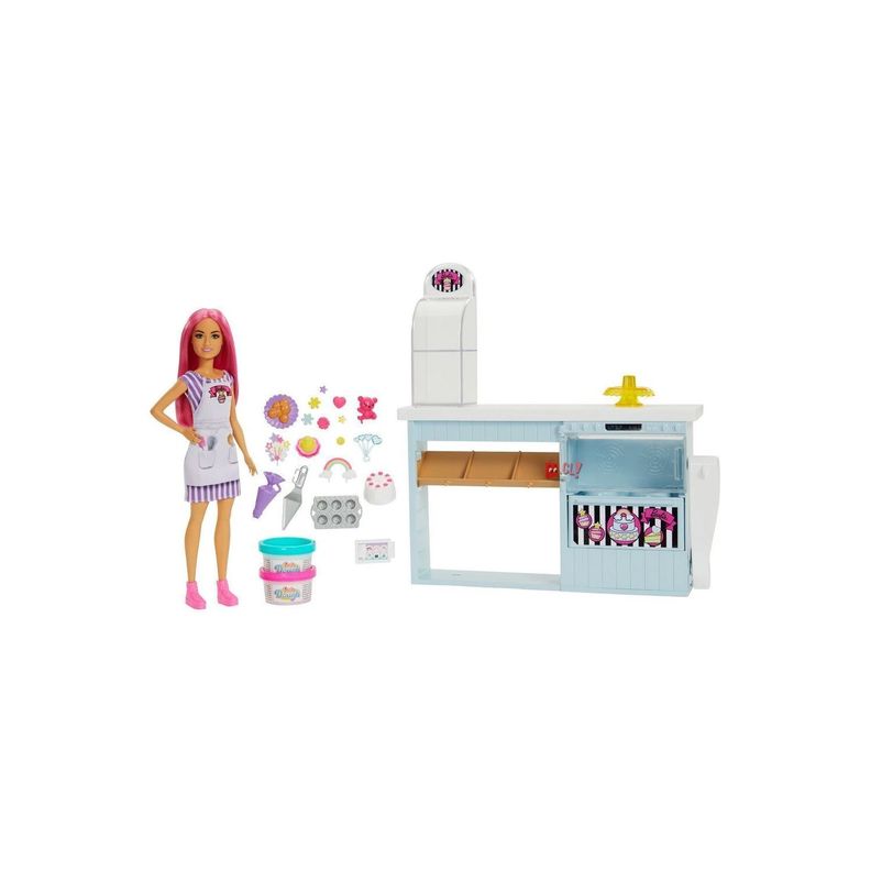 Barbie Careers Set De Repostería Para Decorar Mattel - PuntoStore-1