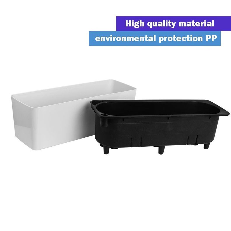 Macetero rectangular autorregante + LED indoor-6