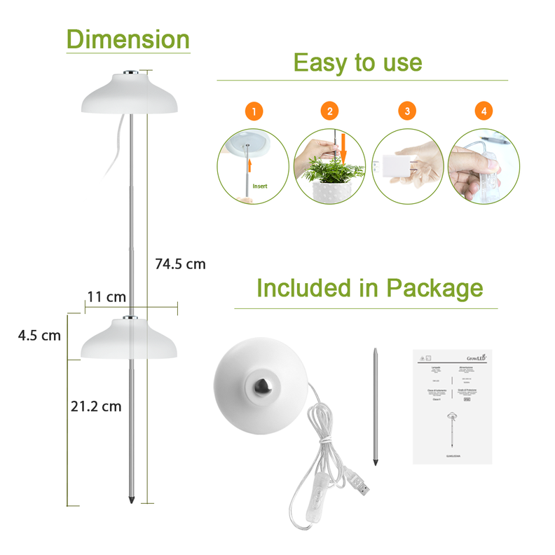 Macetero rectangular autorregante + LED indoor-3