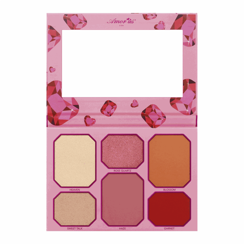 Paleta Rubores Iluminadores ‘Pink Ruby’-0