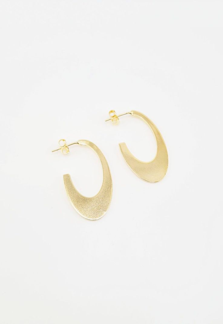 Aros Toulouse Baño de Oro 24k.-1