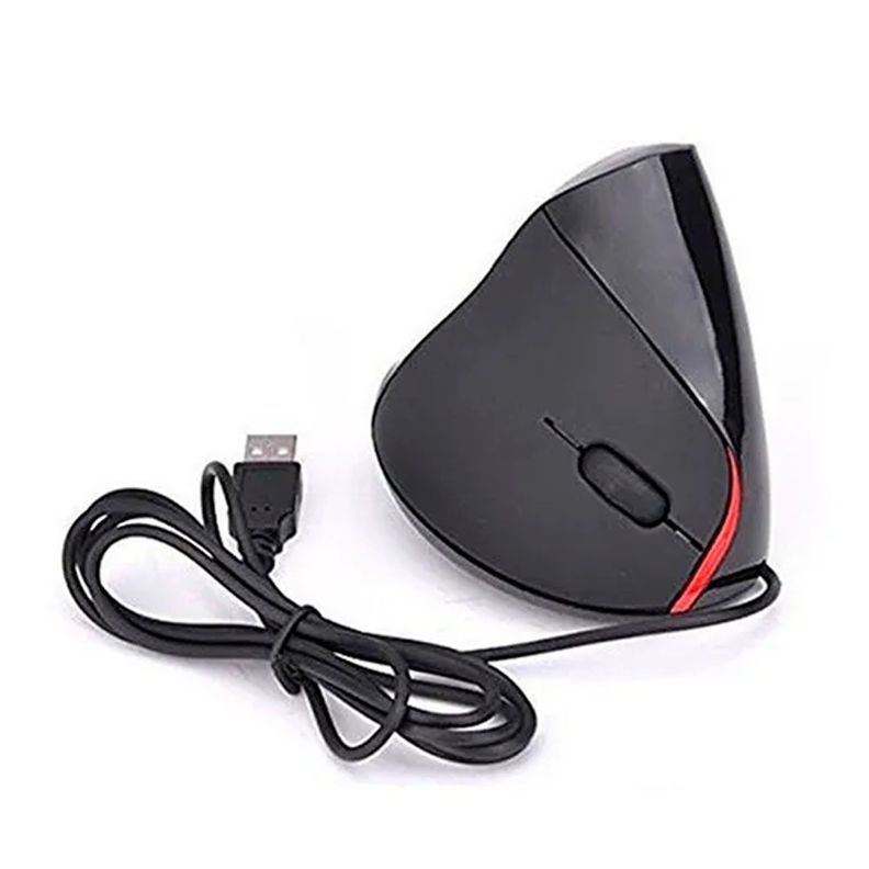 Mouse Óptico Usb Vertical Ergonómico-0