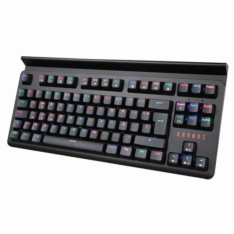 Teclado mecánico Kronos Dual Blade, conexión USB e inalámbrica, RGB-2