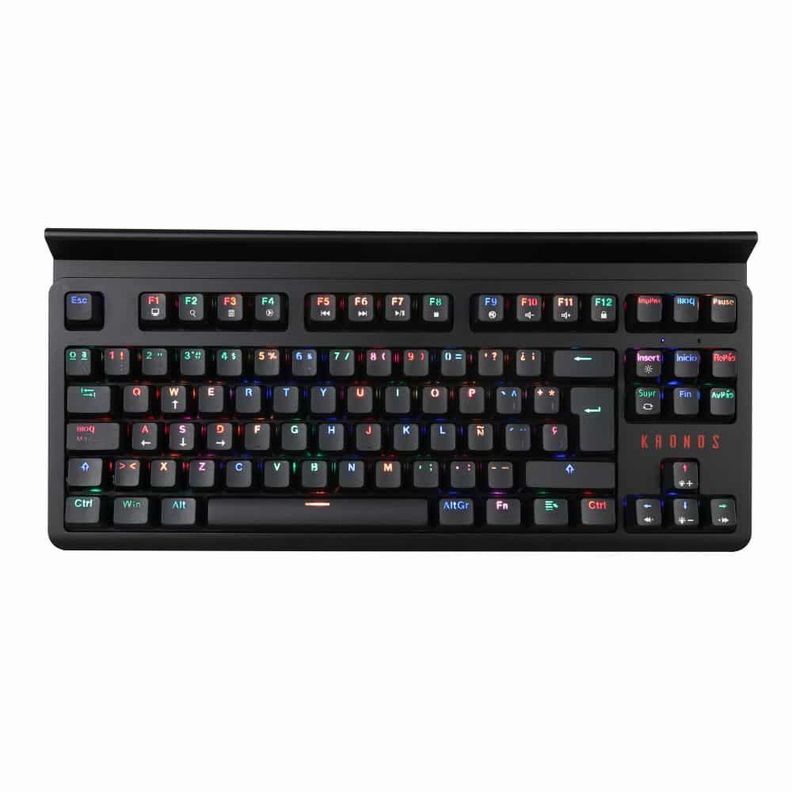 Teclado mecánico Kronos Dual Blade, conexión USB e inalámbrica, RGB-0