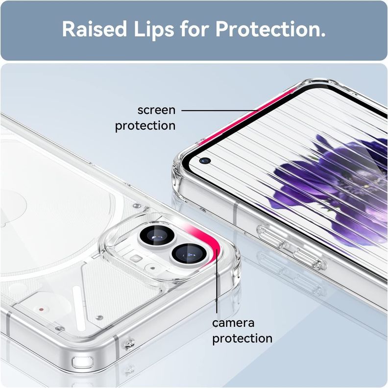 Carcasa Transparente Compatible Nothing Phone 1-4