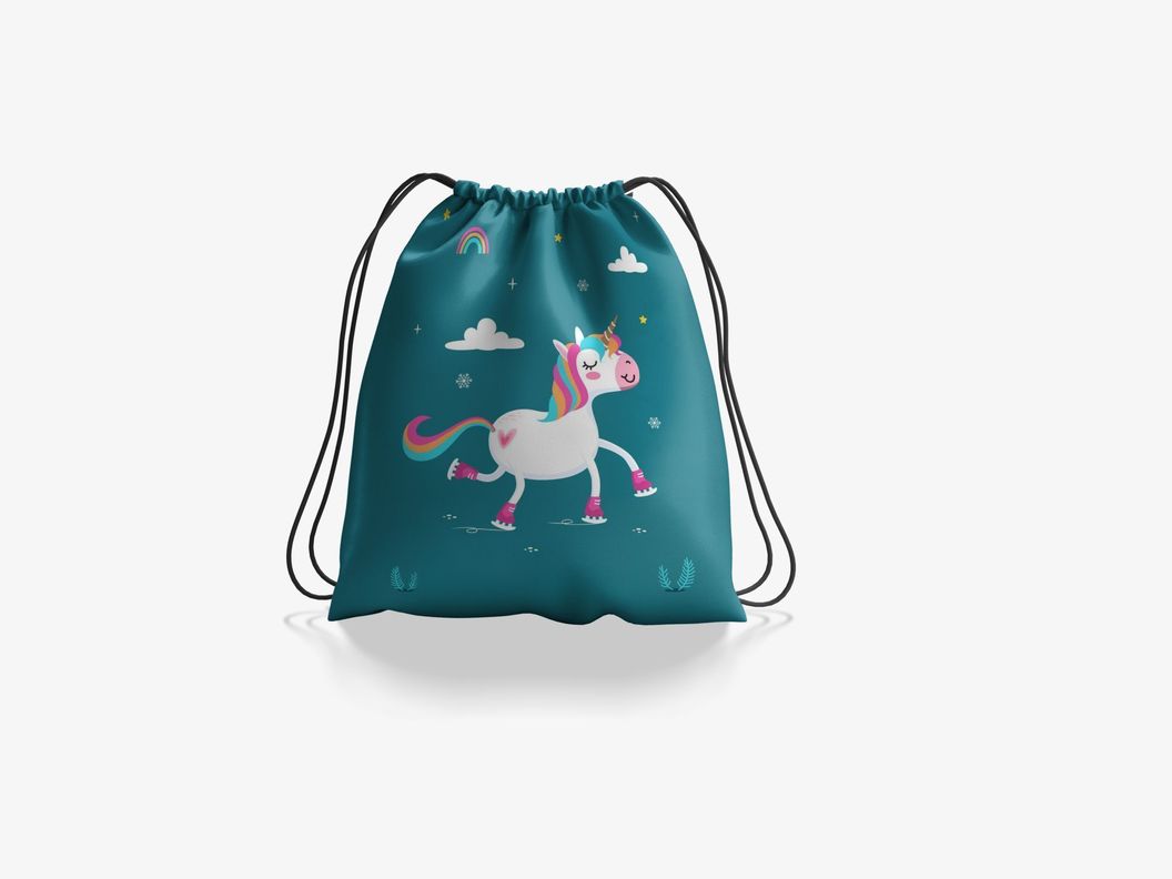 Morral infantil ANHIZ diseño Unicornio interior impermeable M9-0