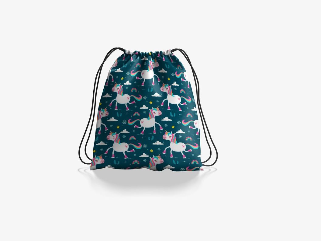 Morral infantil ANHIZ diseño Unicornio interior impermeable M9-2