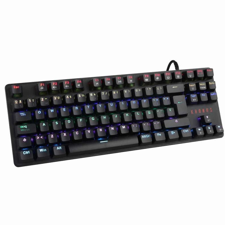 Teclado gamer mecánico Kronos Blade, full anti-ghosting, RGB-1