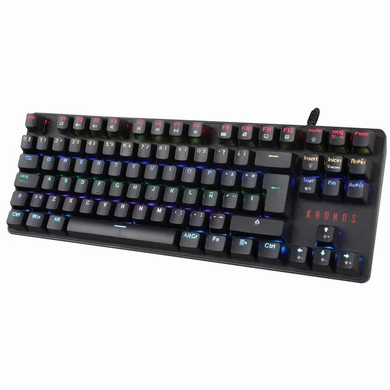 Teclado gamer mecánico Kronos Blade, full anti-ghosting, RGB-2