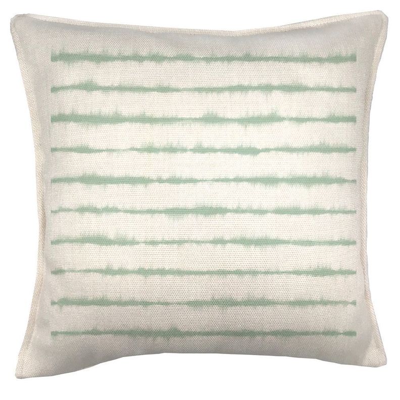 Cojín Lineas Verde agua, 45x45-0