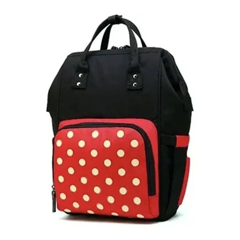 Mochila Bolso Pañalera Maternal Diseño Minnie Mouse-1