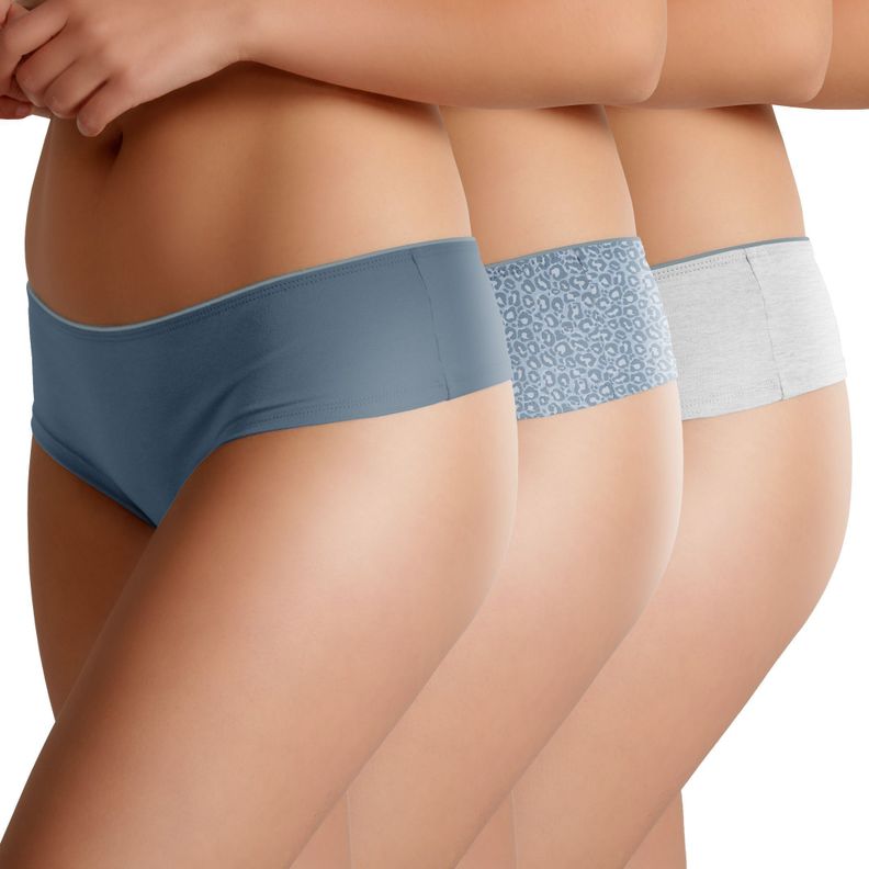 Calzón Culotte Algodón Pack 3 C4 Top-0
