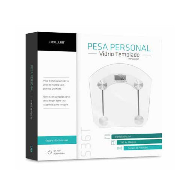 Pesa Balanza Digital de Baño 180kg Dblue-1