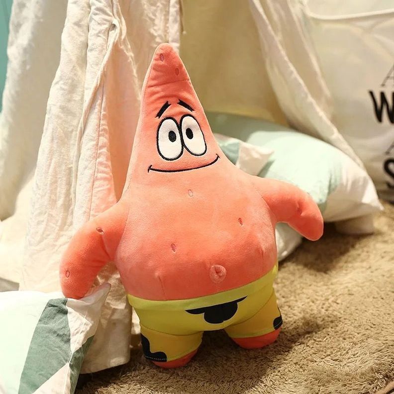 Patricio Estrella De Peluche de 35 Cm - Bob Esponj-1