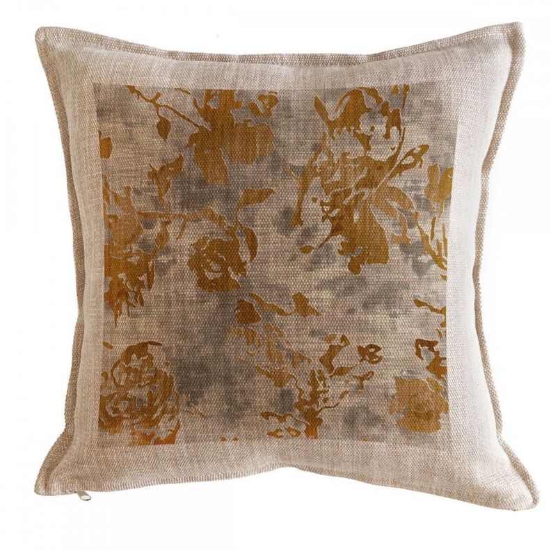 Cojin Tapiz Mostaza 1 45x 45 Beige