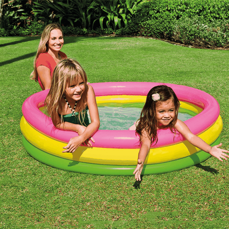 Piscina Bebé Inflable Sunset Glow 147x33 Cm-2