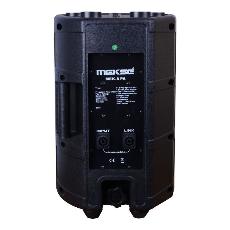 CAJA ACUSTICA 2 VIAS PASIVA 8" MEKSE-1