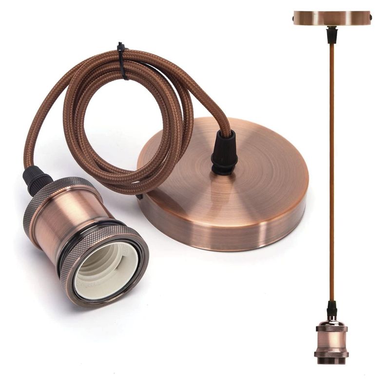 Soquete E-27 Retro Bronce Vintage-6