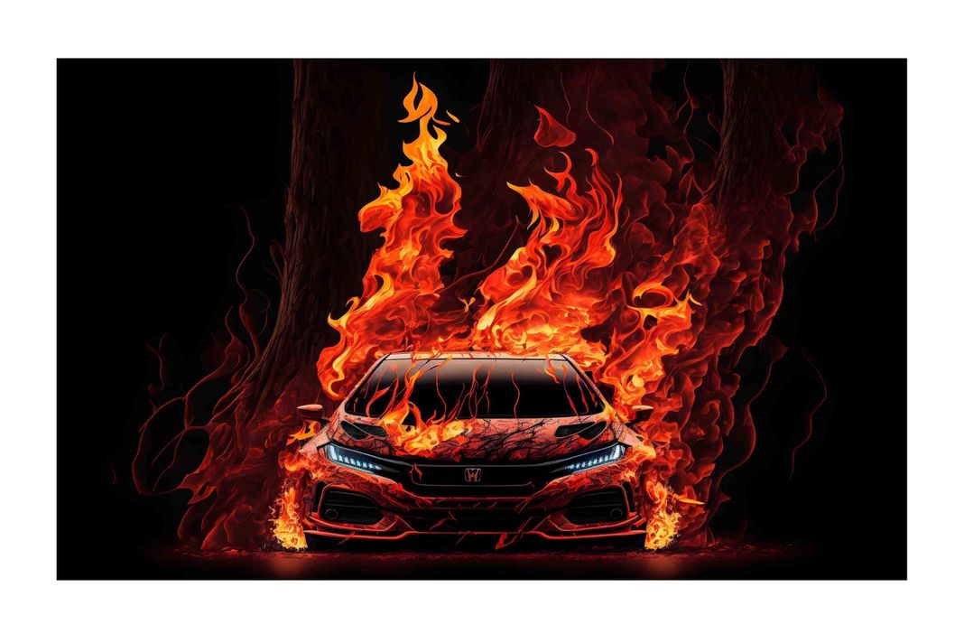 Tela Impermeable Estampada Carros D27 50cm x 70cm-1