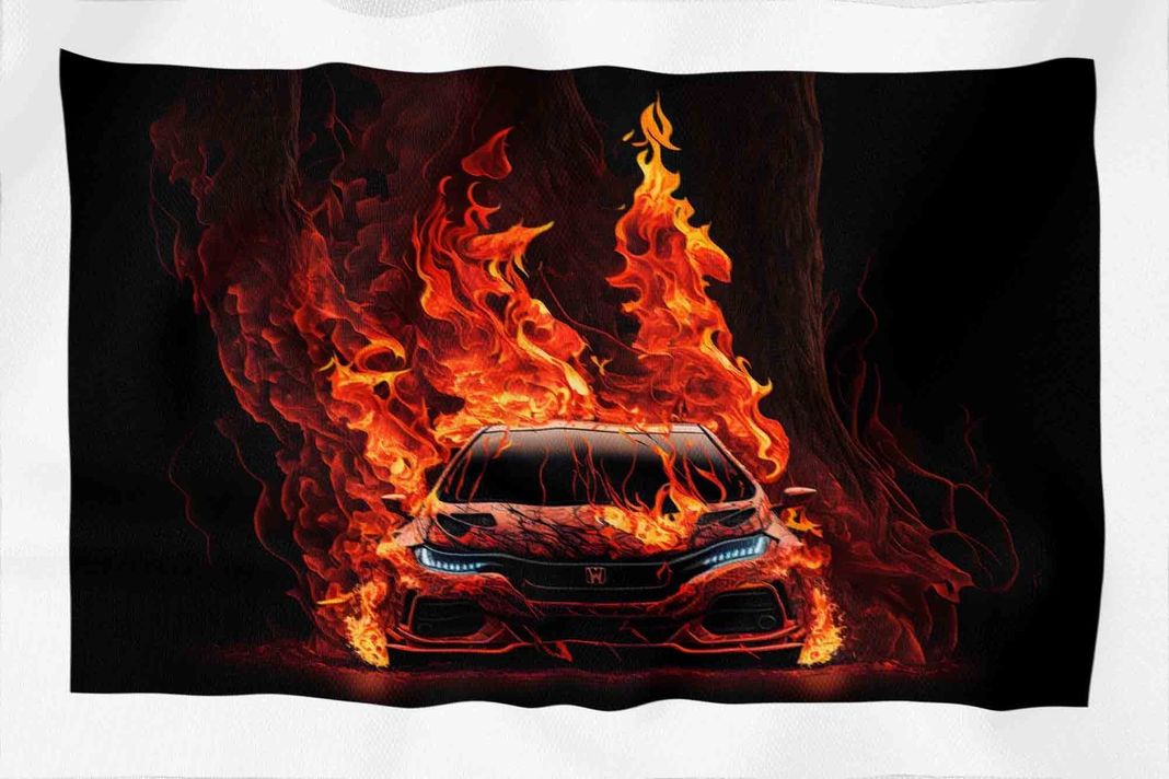 Tela Impermeable Estampada Carros D27 50cm x 70cm-2
