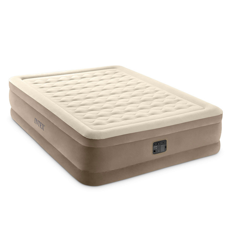Colchón Inflable Eléctrico 2 Plazas 152x203x46 Cm-0