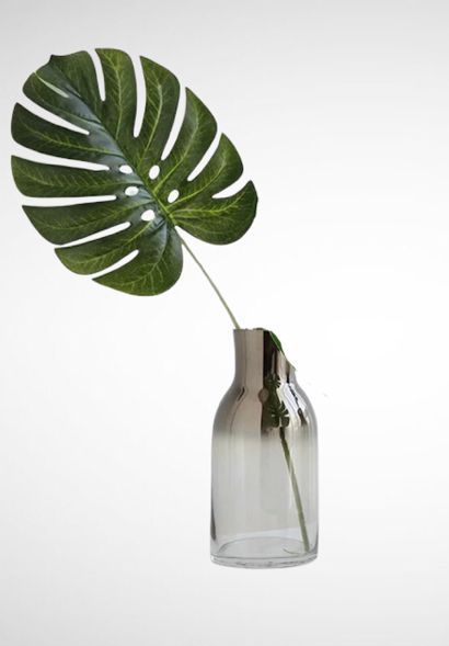 Planta Decorativa Artificial, Hermosa Planta Individual Minimalista. -1