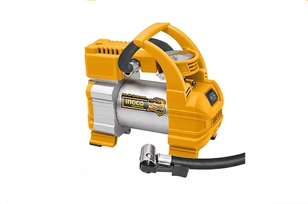 Compresor De Aire Para Auto Ingco 12v 140 Psi 10 A + 5 Acces-1