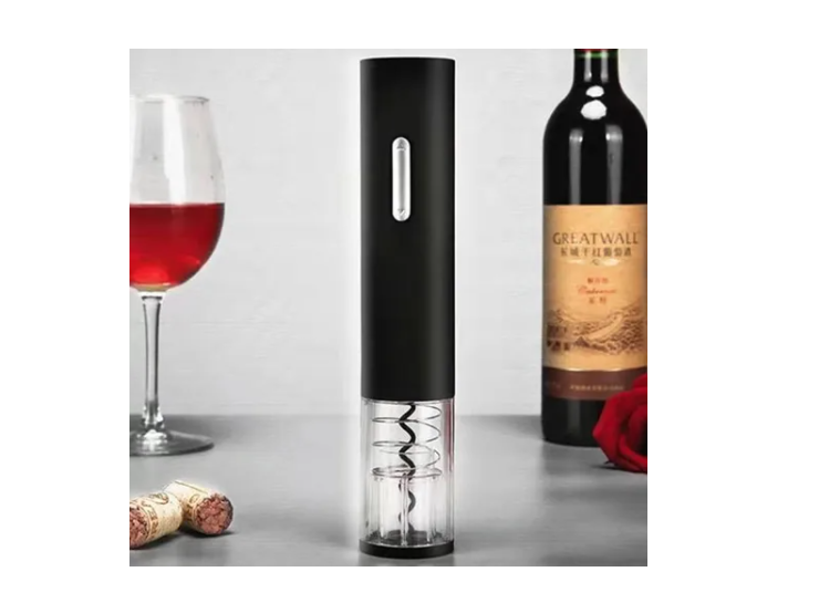Descorchador Destapador Abridor a Pila Vino-2