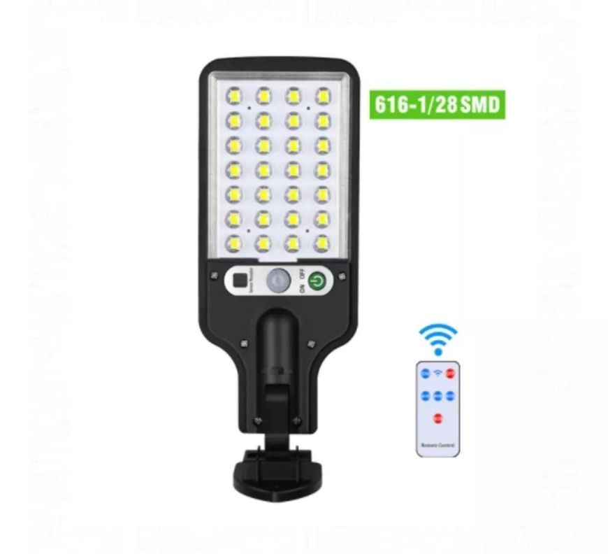 Jy616-1 Luz Led Autonoma Solar Sensor Movimiento Con Control-1