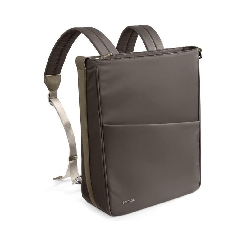 Tomtoc Mochila/Bolso de Hombro SLASH H63 para 11" - Marron Cafe