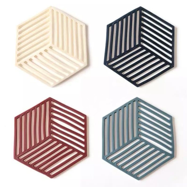 Alfombrilla de Aislamiento térmico, Posavasos para Ollas o Fuentes Calientes.-2